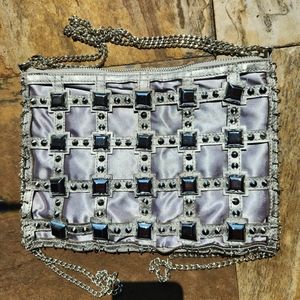 BEAUTIFUL SILVER 😍  HANDBAG! Never used.